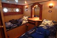 Double Cabin on M/Y Ocean Wave Liveaboard Diving Motor Yacht in Marsa Alam Egypt