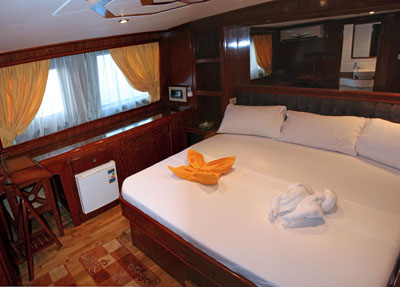 Master Cabin on M/Y Vasseem Diving Liveaboard in Sharm el Sheikh